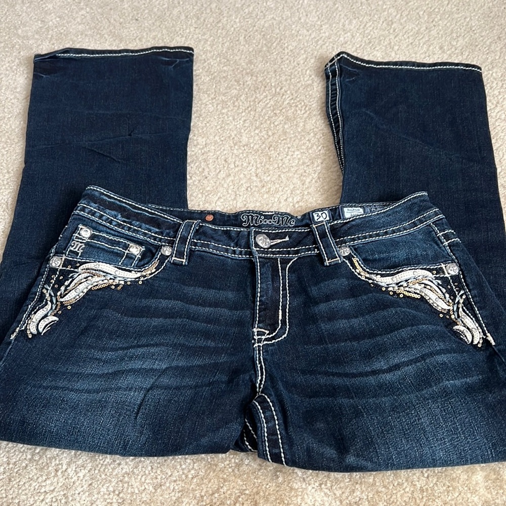 Miss Me embellished bootcut jeans